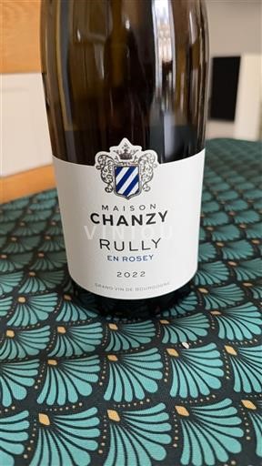 Burgund Rully Chanzy En Rosey 2022
