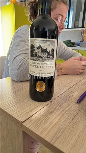 Bordeaux Bordeaux Supérieur Château Puynormand Le Prat 2018