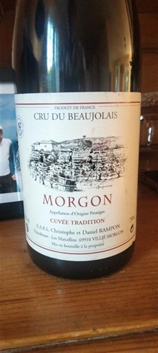 Beaujolais Morgon Christophe et Daniel Rampon Tradition 2019