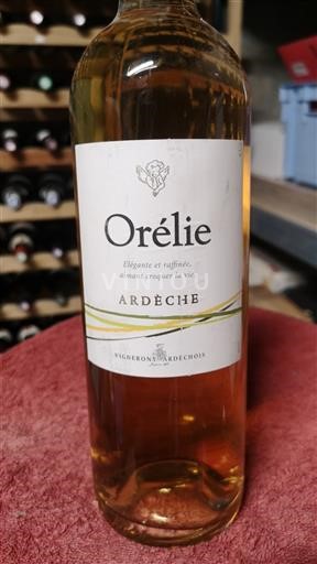 Alpen en Rhônevallei Ardèche Vignerons Ardéchois Orélie 2017