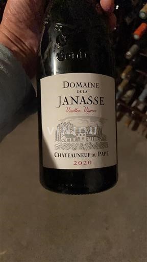 Thung lũng Rhône Châteauneuf-du-pape Domaine La Janasse Vieilles Vignes 2020