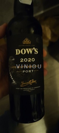 Bồ Đào Nha Porto Dow's Late Bottled Vintage 2020