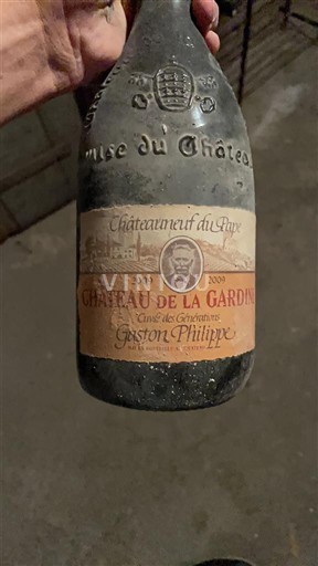 Rhône Valley Châteauneuf-du-Pape Château La Gardine des Générations Gaston Philippe 2009