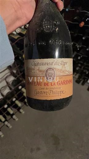 Rhônetal Châteauneuf-du-Pape Château La Gardine Gaston Philippe 2009