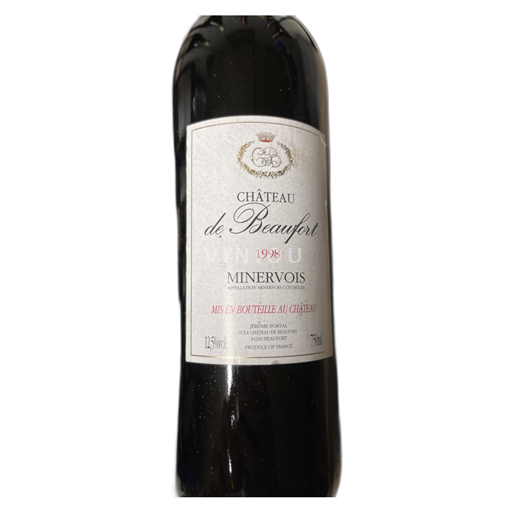 Languedoc Minervois Château de Beaufort 1998