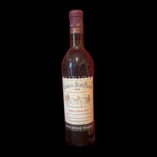 Bordeaux Saint-Émilion Grand Cru Château Jean Faure 1970