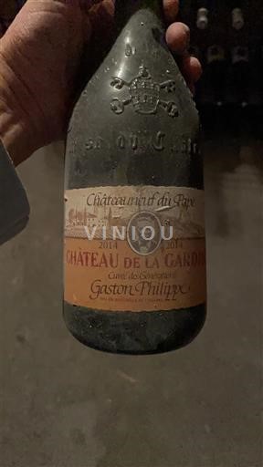 Rhônetal Châteauneuf-du-Pape Château La Gardine Gaston-Philippe 2014
