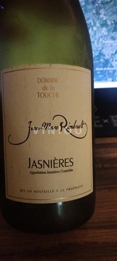 Loiretal Jasnières Domaine La Touche Jean-Marc Rimbault 2022