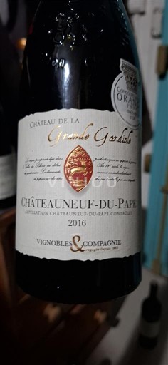 Rhône Valley Châteauneuf-du-Pape Château La Gardine 2016