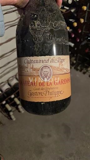 Rhônetal Châteauneuf-du-Pape Château La Gardine des Générations Gaston Philippe 2017