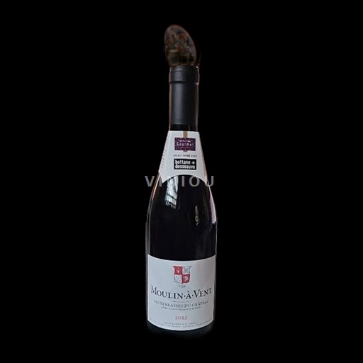 Vin Rouge sec Château Les Terrasses du 2022 France Beaujolais Moulin-à-vent AOC