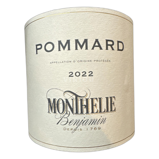Bourgogne Pommard Monthelie Benjamin 2022