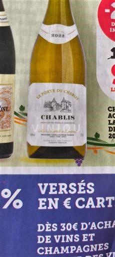 Burgundsko Chablis La Porte de Chablis 2022