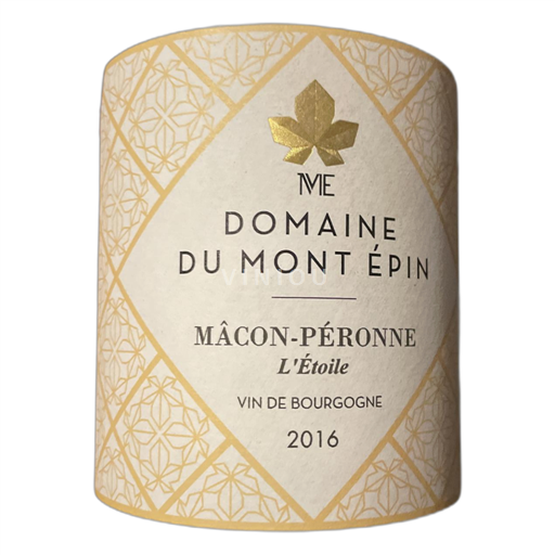 Bourgondië Mâcon en mâcon-dorpen Domaine du Mont Épin L'Étoile 2016