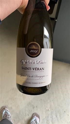 Бургундія Сен-Веран Vignerons des Terres Secrètes Esprit des Lieux 2021