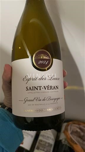 Bourgogne Saint-Véran Vignerons des Terres Secrètes Esprit des Lieux 2021