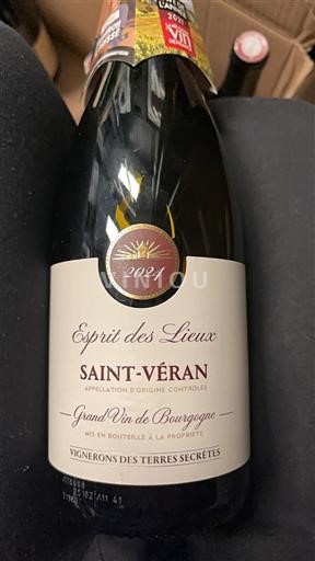 Borgoña Saint-Véran Vignerons des Terres Secrètes Esprit des Lieux 2021