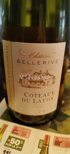 Thung lũng sông Loire Coteaux-du-layon Château Bellerive 2023
