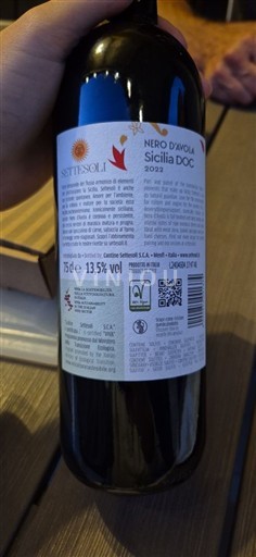Sicilia No especificado Settesoli Nero d'Avola 2022