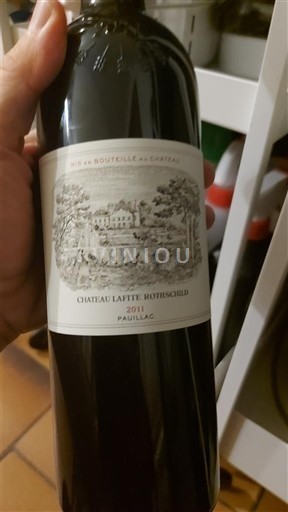Bordeaux Pauillac Grand Cru Château Lafite Rothschild 2011