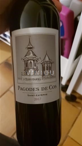 Bordeaux Saint-Estèphe Estournel Pagodes de Cos 2017
