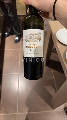 Bordeaux Ni doloceno Château Mondésir 2021