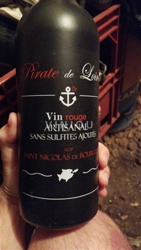 Loirevallei Saint-Nicolas-De-Bourgueil Domaine Bois Mayaud Pirate de loire 2020