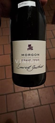 Beaujolais Morgon Laurent Gauthier Grand Cras 2020