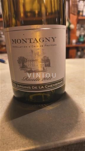 Burgundi Montagny Les Jardins de la Cheneraie 2022