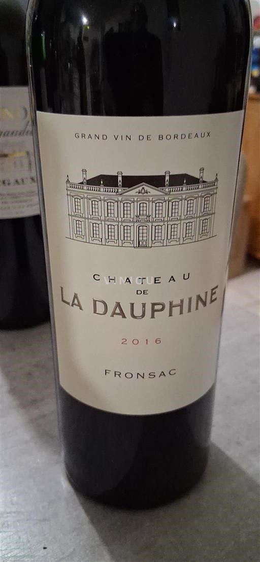 Bordeaux Fronsac Château La Dauphine 2016