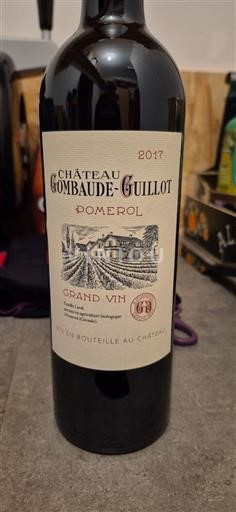 Bordoja Pomerol Château Gombaude-Guillot 2017