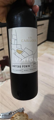 Bordeaux Château Penin Les Cailloux 2020