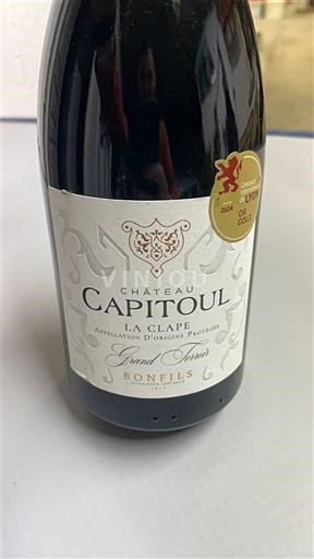 Rượu vang Rouge sec Grand Vin Château Capitoul 2023 Pháp Languedoc La Clape AOC