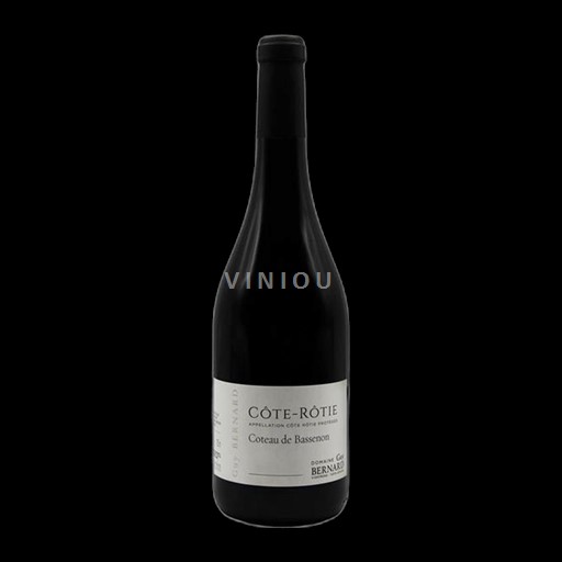 Vin Rouge sec Côteau de Bassenon Domaine Guy Bernard 2020 France Vallée du Rhône Côte-rôtie AOC bio