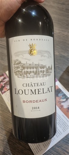 Bordeaux Château Loumelat 2014