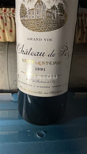 Bordeaux Saint-Estèphe Château Pez 1991