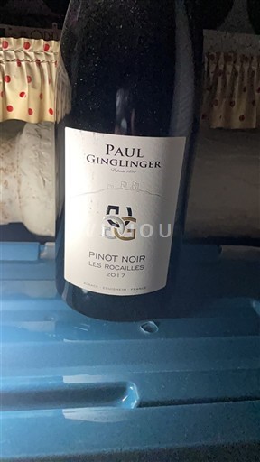 Elzas Pinot noir Paul Ginglinger Les Rocailles 2017