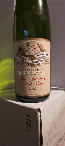 Elsass Grand Cru Domaine Maurice Schoech Pinot Auxerrois Vieille Vigne 2020
