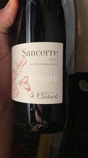 Thung lũng sông Loire Sancerre. Daniel Chotard Le Champ des Cris 2022
