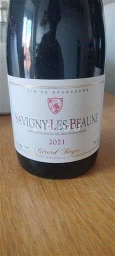Borgonha Savigny-lès-Beaune Domaine Gérard Boyer 2021