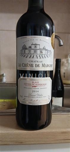 Bordeaux Blaye-côtes-de-bordeaux Château Le Chêne de Margot 2016