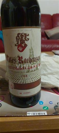 Bordeaux Saint-Émilion Grand Cru Grand Cru Côtes Rocheuses 1988