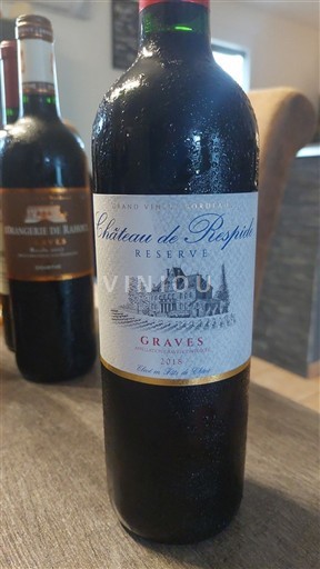 Bordeaux Graves Château Respide Réserve 2018