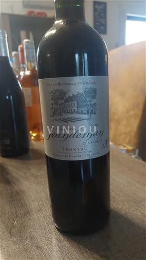 Bordeaux Fronsac Château Jeandeman Classique 2018