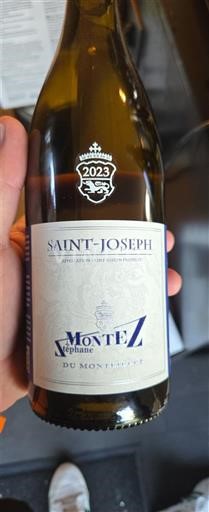 Vale do Ródano Saint-Joseph Montez Stéphane Du Monteillet 2023