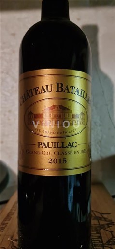 Bordeaux Pauillac Grand Cru Château Batailley 2015