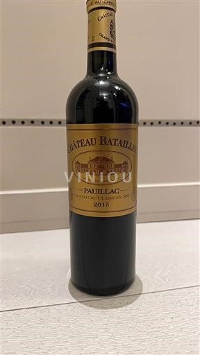 Bordeaux Pauillac Grand Cru Château Batailley 2015