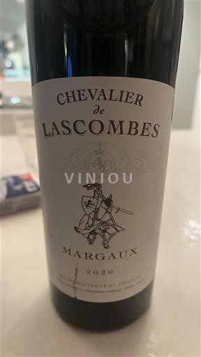 Bordeaux Margaux Chevalier de Lascombes 2020