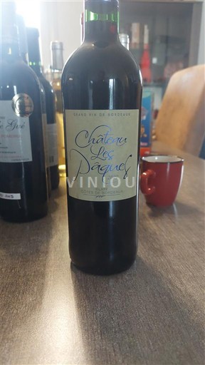 Bordeaux Nespecifikováno Château Les Paques Neročník