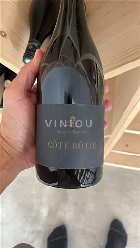 Vale do Ródano Côte-rôtie Mouton Père & Fils Não Sazonado